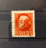 Bayern - 1914 - Michel Nr. 106 Type I - Gestempelt - 75 Euro - Afgestempeld