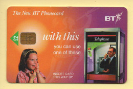 Télécarte : Royaume-Uni : BT Phonecard / 2 Livres - BT General