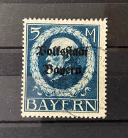 Bayern - 1919 - Michel Nr. 131 A INFLA Signiert - Gestempelt - Afgestempeld