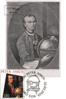 Austria 2023 - 300th Anniv. Of The Birth Of Peter Anich Carte Maximum - Cartas Máxima