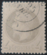 LP3036/265 - FRANCE - NAPOLEON III Lauré N°27Bb Gris Jaunâtre - CàD - Cote (2024) : 90,00 € - 1863-1870 Napoléon III Con Laureles