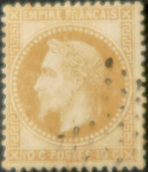 LP3036/267 - FRANCE - NAPOLEON III Lauré N°28A - ETOILE MUETTE De PARIS - 1863-1870 Napoléon III Con Laureles