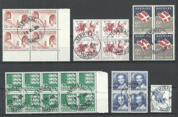 Denmark Small Lot Of Stamps, Used - Otros & Sin Clasificación