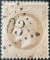 LP3036/270 - FRANCE - NAPOLEON III Lauré N°30 Brun Clair - GC 403 : LE BEAUSSET (Var) INDICE 4 - 1863-1870 Napoléon III Con Laureles