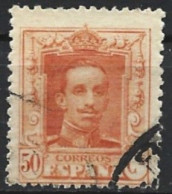Spain 1922. Scott #341 (U) King Alfonso XIII - Used Stamps
