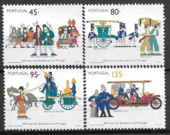 Bombeiros Portugueses 600 Anos - Unused Stamps