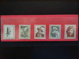 OLANDA 1956 - Rembrandt - Nn. 649/53 - Nuovi ** + Spese Postali - Unused Stamps