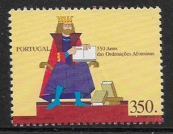 Ordenações Afonsinas   500 Anos - Unused Stamps