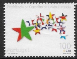 Presidência Portuguesa União Europeia - Unused Stamps