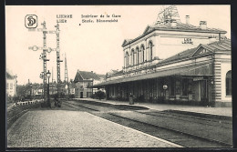AK Lierre, Intèrieur De La Gare, Bahnhof  - Lier