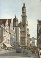 72434327 Augsburg Rathaus Und Perlach Turm Augsburg - Augsburg