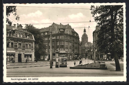 AK Recklinghausen, Strassenkreuzung Am Lohtor  - Recklinghausen