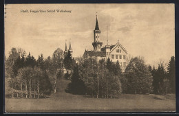 AK Augsburg, Fürstl. Fugger`sches Schloss Wellenburg  - Augsburg
