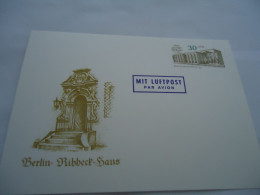 DDR  GERMANY POSTAL CARDS BUILDING - Cartoline - Usati