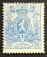 1866-67. Petit Lion. COB: 24A. MH. Gomme.Perforation Peigne. - 1866-1867 Petit Lion (Kleiner Löwe)