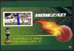 Australia Sheetlet - Cricket - Two IMPERF Stamps - Nuovi