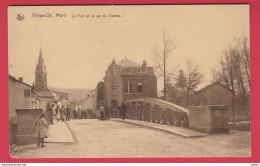 Saint-Mard - Le Pont Et La Rue Du Château ... Belle Animation ( Voir Verso ) - Virton