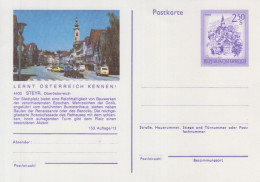 Österreich, Bildpostkarte Mi.Nr. P 455 Murau / 4400 Steyr, Oberösterreich - Tarjetas
