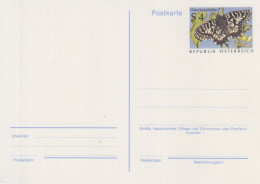 Österreich, Bildpostkarte Mi.Nr. P 481 Osterluzeifalter - Tarjetas