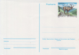 Österreich, Bildpostkarte Mi.Nr. P 487 Steinbock - Briefkaarten
