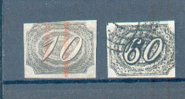 M 421 - BRESIL  - YT 4 ° Et  6 ° Obli - Used Stamps