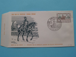 Dag Van De Postzegel 1962 Brugge ( Zie/voir SCANS ) Enveloppe P.100? < Edit. Rodan ! - 1961-1970