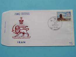2.500ste Verjaring IRAN ( Zie/voir SCANS ) Borgerhout 2-10-71 Enveloppe < Edit. Rodan - F.D.C. P.343 ! - 1971-1980