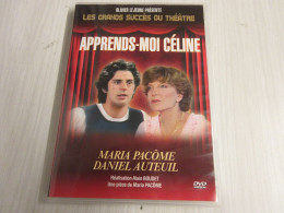 DVD THEATRE APPRENDS-MOI CELINE Daniel AUTEUIL Maria PACOME 2009 100mn + Bonus - TV-Reeksen En Programma's