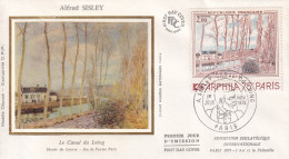 FDC  1974 SISLEY - 1970-1979