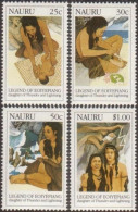 Nauru 1990 SG387-390 Legend Of Eoiyepiang Set MNH - Nauru