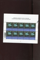 Belgie 2002 Nr 3094 Croatia JOINT ISSUE Lace Rab Liedekerke Volledig Vel Plaatnummer 1 - 2001-2010