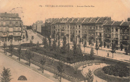 BELGIQUE - Bruxelles - Schaerbeek - Avenue Emile Max - Animé - Vue Générale - Carte Postale Ancienne - Prachtstraßen, Boulevards