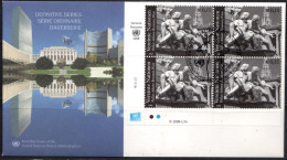 ONU 2008  Pallas-Athene Brunnen Wien FDC - FDC