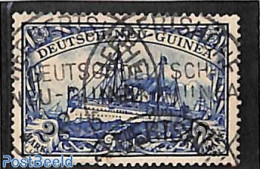 Germany, Colonies 1901 Neu-Guinea, 2M, Used, Used Stamps, Transport - Ships And Boats - Ships