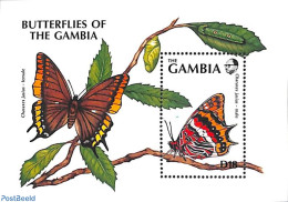 Gambia 1991 Charaxes Jasius S/s, Mint NH, Nature - Butterflies - Gambia (...-1964)