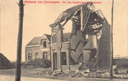 België - ZONNEBEKE (W. Vl.) Zuivel Vernietigd Door De Engelsen - Eerste Wereldoorlog - Zonnebeke
