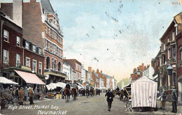 England - NEWMARKET High Street, Market Day - Otros & Sin Clasificación