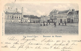 België - RONSE Renaix (W. Vl.) Het Centrale Plein - Hotel De La Cour Royale - Boulanger V. Fontaine - Ronse