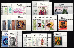 Berlin 708-729 Postfrisch Vom Eckrand, 1984 Ohne Dauerserien #JR487 - Autres & Non Classés