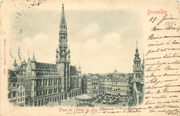 BRUXELLES  PLACE DE L'HOTEL DE VILLE - Prachtstraßen, Boulevards