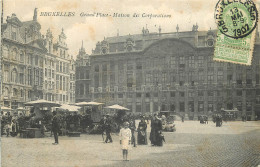 BRUXELLES GRAND'PLACE MAISON DES CORPORATIONS - Prachtstraßen, Boulevards