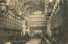 ANGLETERRE  THE CHOIR ST GEORGE'S CHAPEL WINDSOR - Sonstige & Ohne Zuordnung