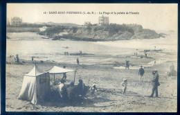 Cpa Du 22 Saint Quay Portrieux -- La Plage Et La Pointe De L' Isnain      MAI24-27 - Saint-Quay-Portrieux