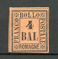 ROMAGNE Yv. Et SASS N° 4  (*)  4b Saumon  Cote 250 Euro  BE  2 Scans - Romagna