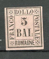 ROMAGNE Yv. Et SASS N° 5  (*)  5b Violet  Cote 25 Euro  BE  2 Scans - Romagna