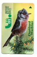 Oiseau Bird  Télécarte Save Jersey's Special Wildlife Telecom Phonecard  ( A 193) - [ 7] Jersey And Guernsey