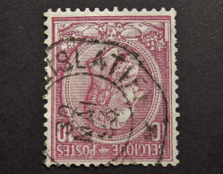 België - Belgique  - 1884-91  OPB/COB  °46 - Leopold II ( 1 Exempl. ) - Obl. Télegraphe - 1884-1891 Leopold II