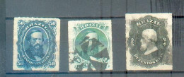 M 424 - BRESIL - YT 32-34-35 ° Obli - Used Stamps