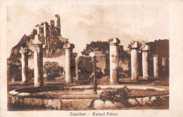 TANZANIE ZANZIBAR RUINED PALACE - Tanzania