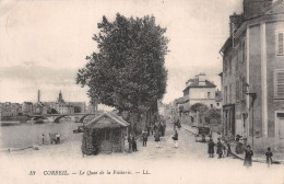 91 CORBEIL LE QUAI DE LA PECHERIE - Corbeil Essonnes